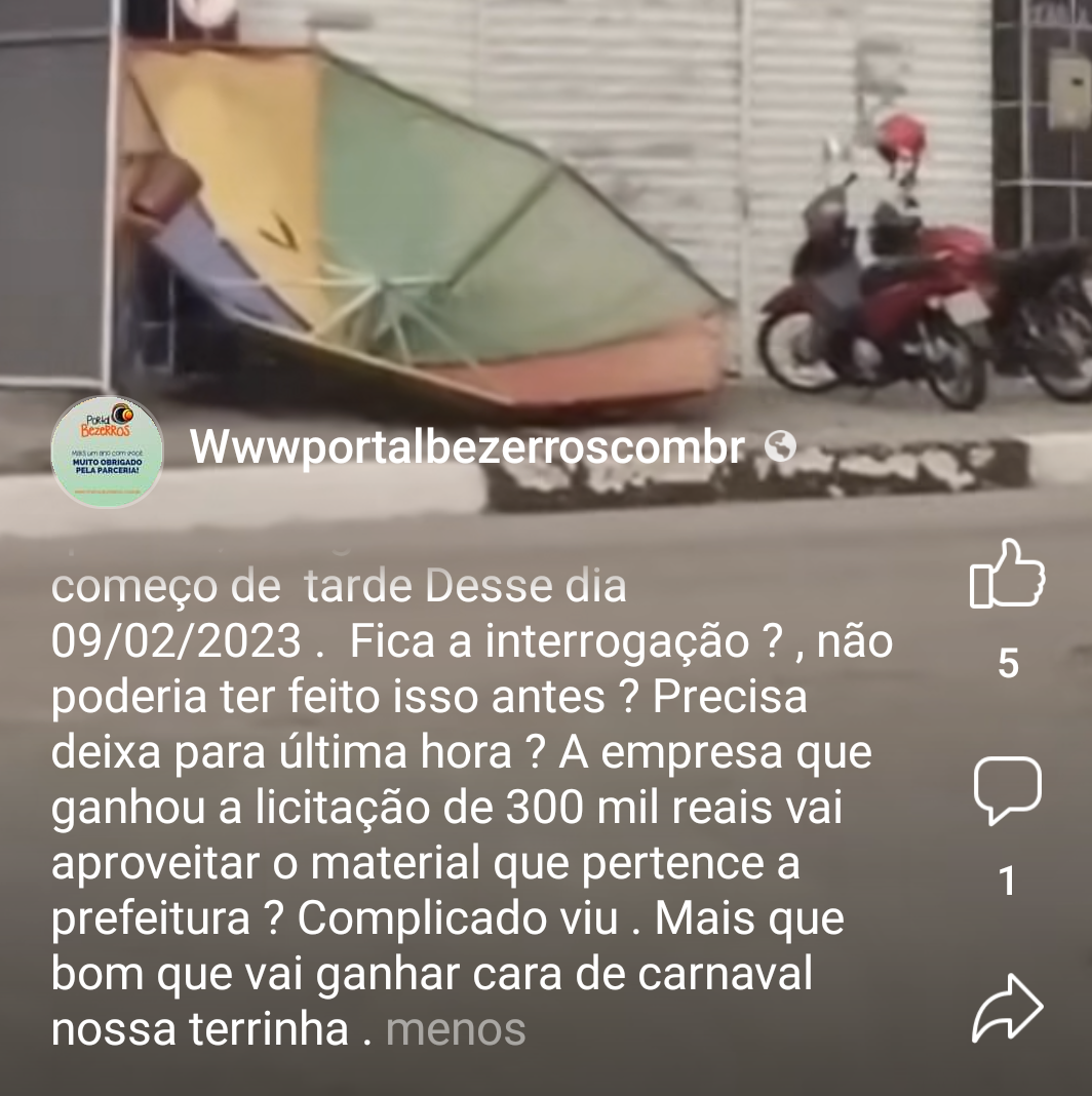 Vídeo flagra força tarefa para ornamentação do carnaval com peças antigas –  Bezerros Hoje